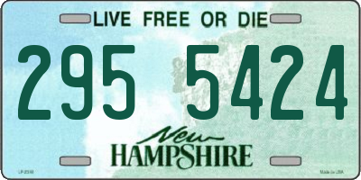 NH license plate 2955424