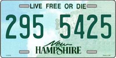 NH license plate 2955425
