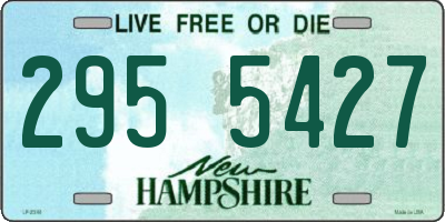 NH license plate 2955427