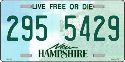 NH license plate 2955429