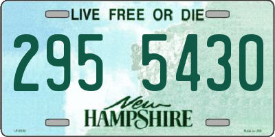 NH license plate 2955430