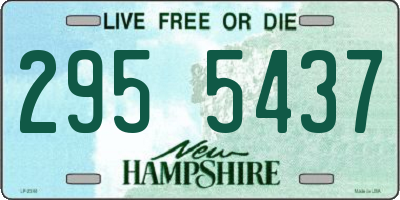 NH license plate 2955437