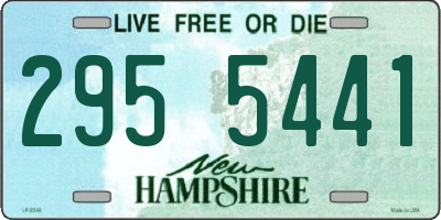NH license plate 2955441