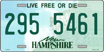 NH license plate 2955461