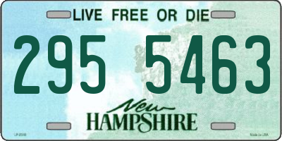 NH license plate 2955463