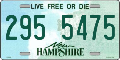 NH license plate 2955475