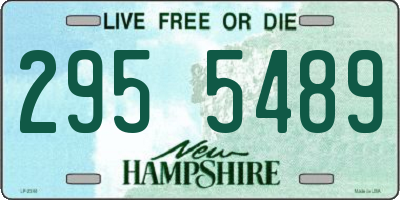 NH license plate 2955489