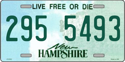 NH license plate 2955493