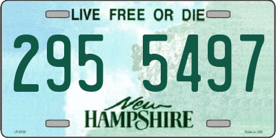 NH license plate 2955497