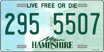 NH license plate 2955507
