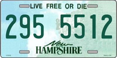 NH license plate 2955512