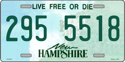 NH license plate 2955518