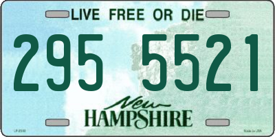 NH license plate 2955521