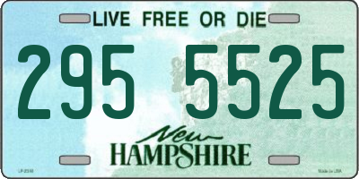 NH license plate 2955525