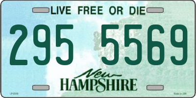 NH license plate 2955569