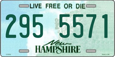 NH license plate 2955571