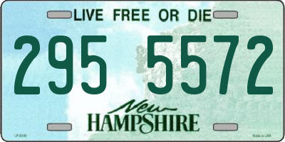 NH license plate 2955572