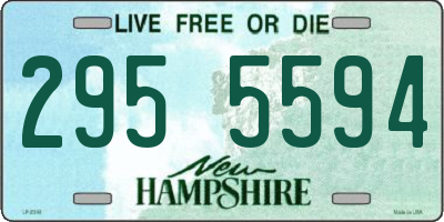 NH license plate 2955594