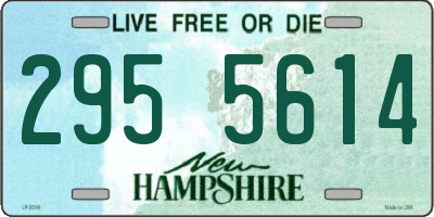 NH license plate 2955614