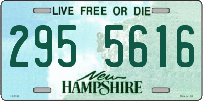 NH license plate 2955616