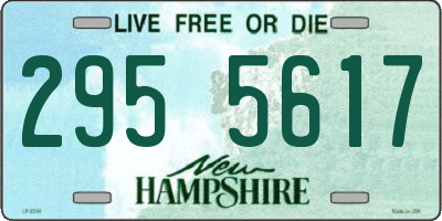 NH license plate 2955617