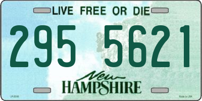 NH license plate 2955621
