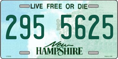 NH license plate 2955625