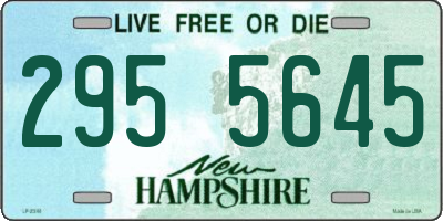 NH license plate 2955645