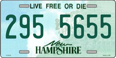NH license plate 2955655