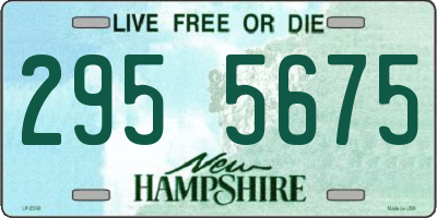 NH license plate 2955675