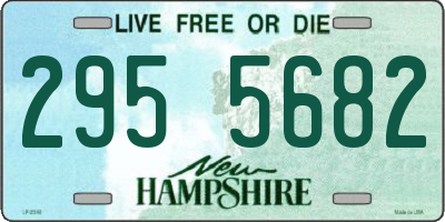 NH license plate 2955682