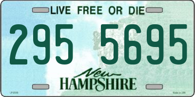 NH license plate 2955695