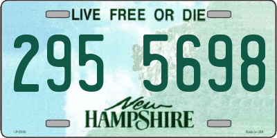 NH license plate 2955698