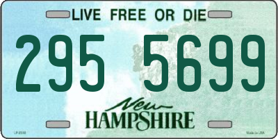 NH license plate 2955699