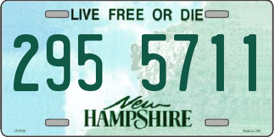 NH license plate 2955711