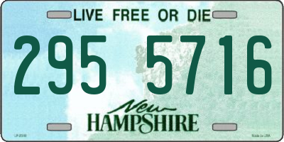 NH license plate 2955716