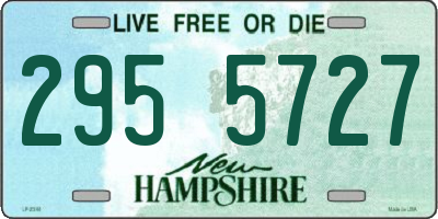 NH license plate 2955727