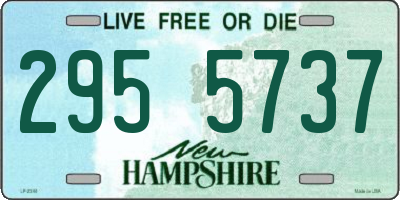NH license plate 2955737