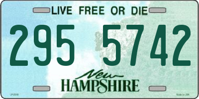 NH license plate 2955742
