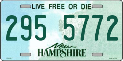 NH license plate 2955772