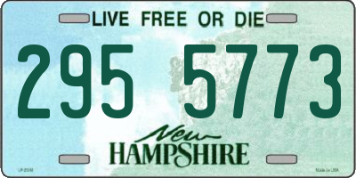 NH license plate 2955773