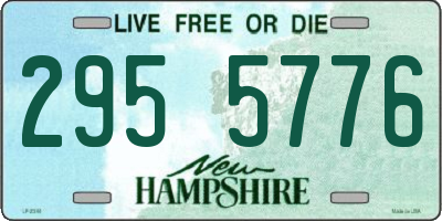 NH license plate 2955776