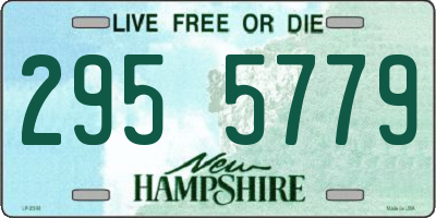 NH license plate 2955779