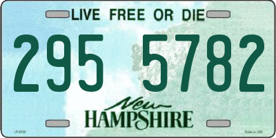 NH license plate 2955782
