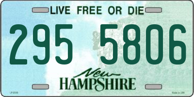 NH license plate 2955806