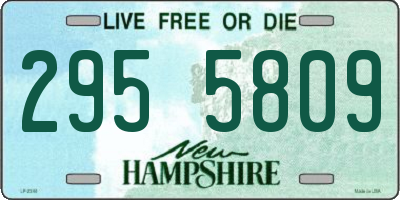 NH license plate 2955809
