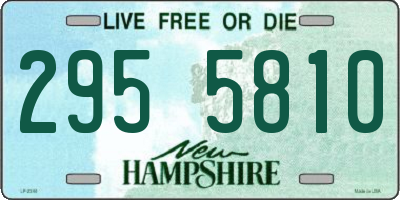 NH license plate 2955810