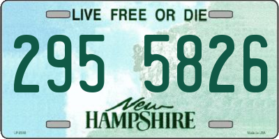 NH license plate 2955826