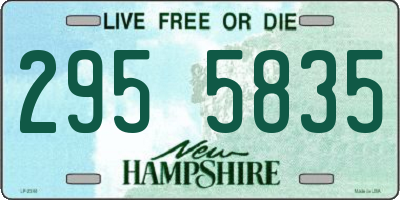 NH license plate 2955835