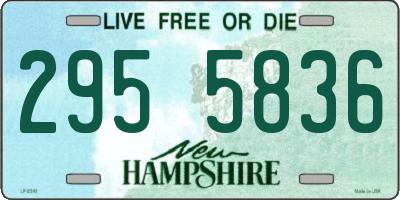 NH license plate 2955836